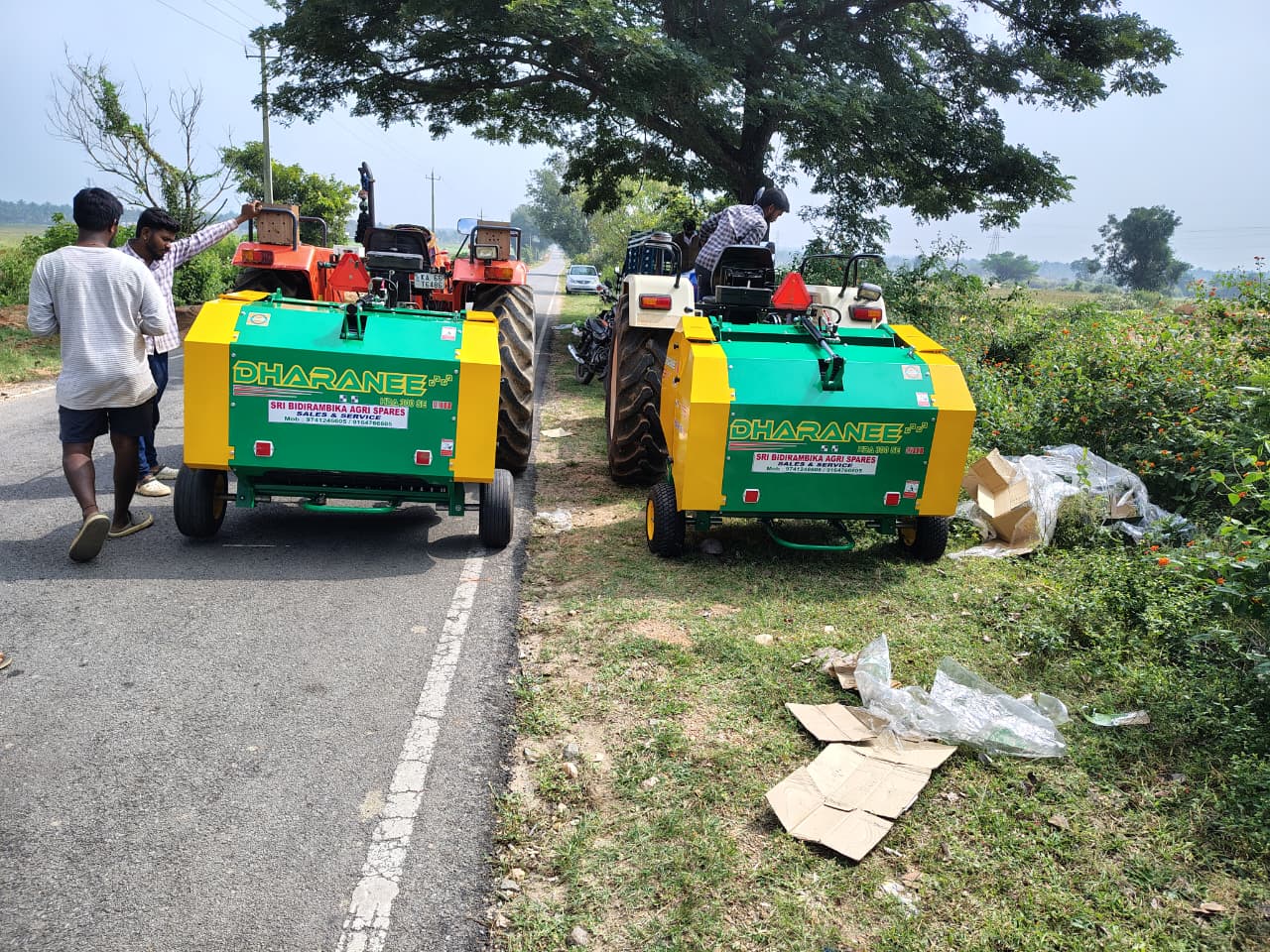 Round Baler Machine